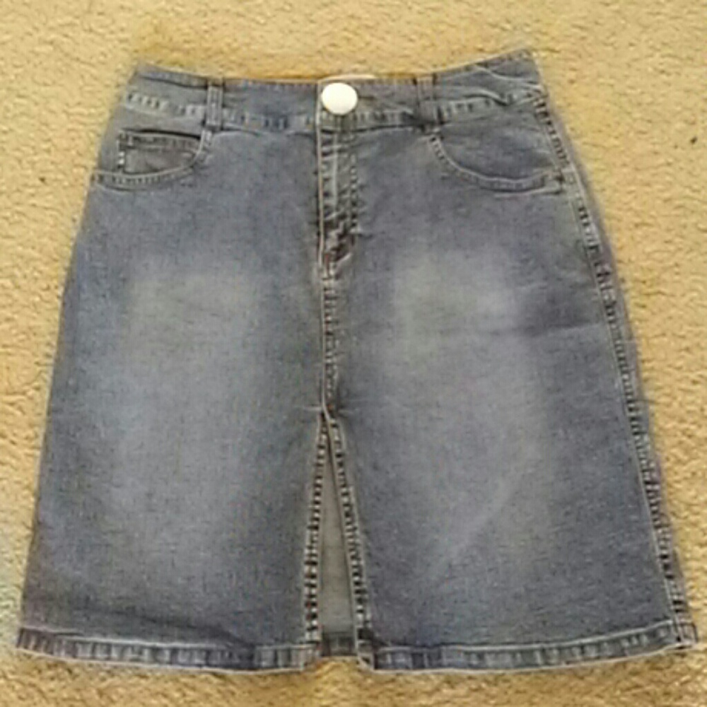 Carolina Blues Mini Skirt